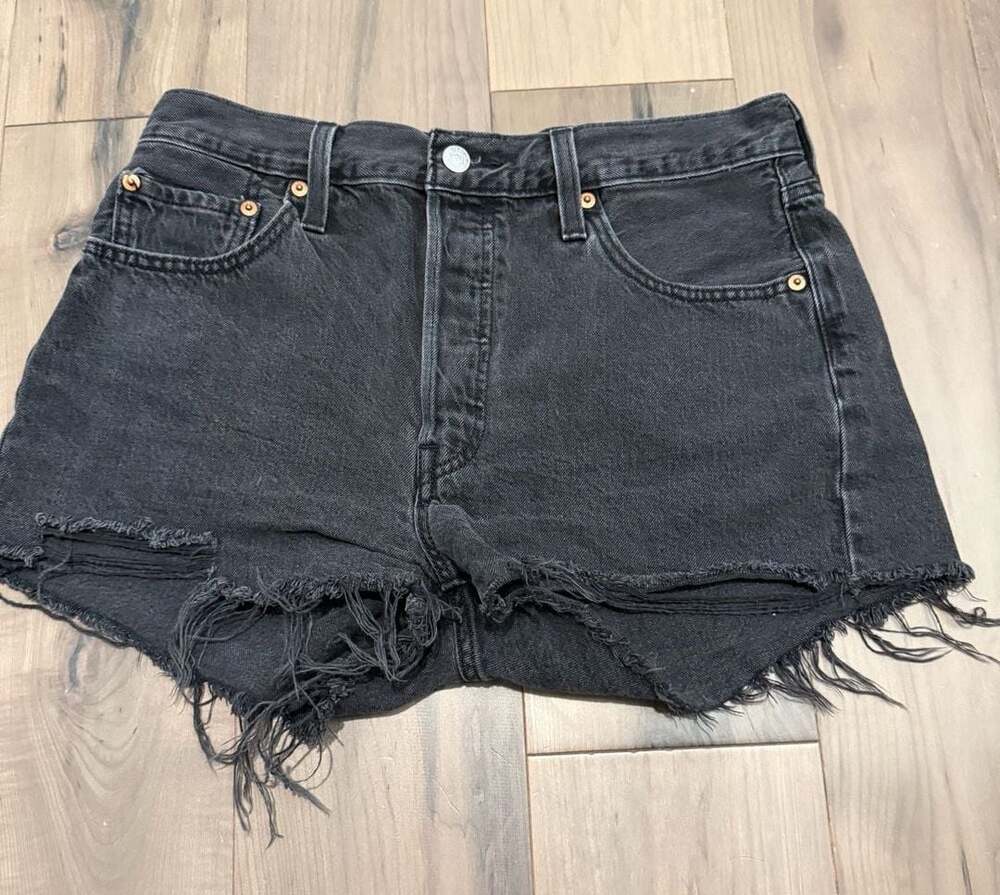 Levi's 501 Original Fit Cut-Off Denim Shorts